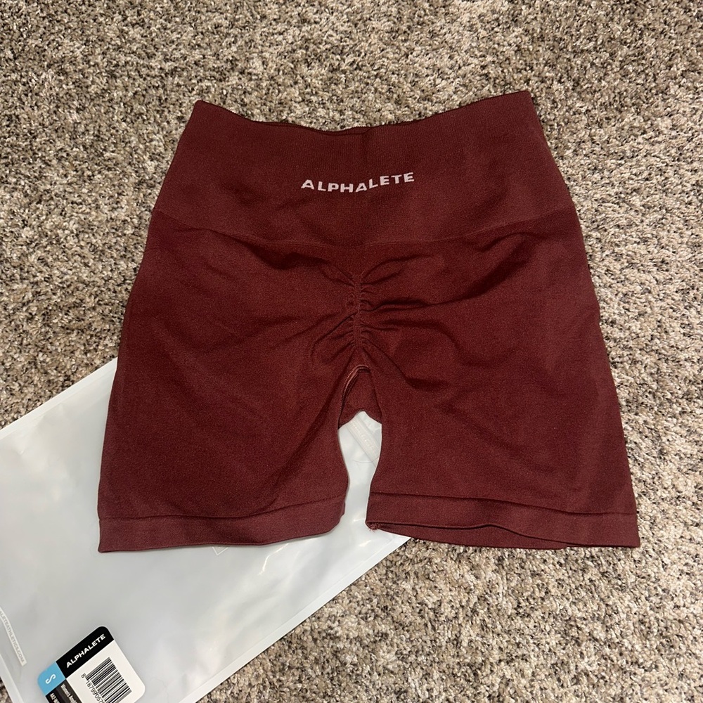 Alphalete amplify ultra-high rise Shorts - Autumn color